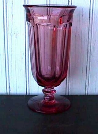 Old Williamsburg 341 Amethyst 7 1/4 " Ice Tea Imperial Glass 6 - Bt1 - E