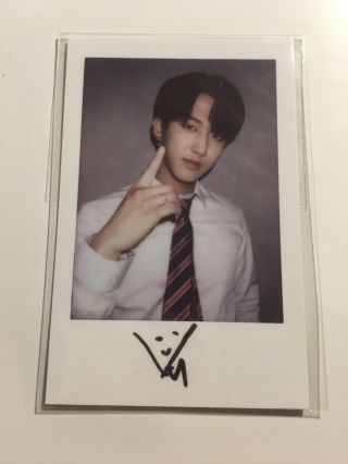 Stray Kids Official Hi Stay Merch Changbin Uniform Polaroid Photocard