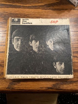 The Beatles 1963 With The Beatles Mono Reel To Reel Tape Ta - Pmc 1206 (uk)
