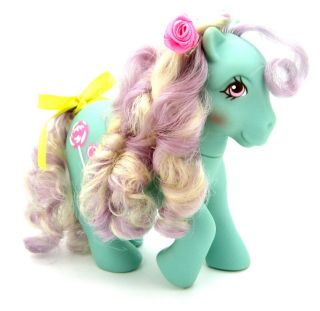 ⭐️ My Little Pony ⭐️ G1 Candy Cane Dreams Scented W/orig Factory Curls