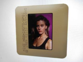 Sexy Nicole Eggert Star Of Baywatch 1989 35mm Slide Transparency 1