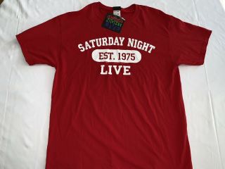 Saturday Night Live Snl Est 1975 T - Shirt Belushi Akroyd Chase Murray Nwt