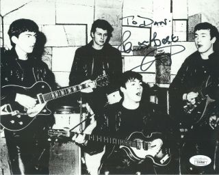 Pete Best The Beatles Jsa James Spence Signed Autographed Photo