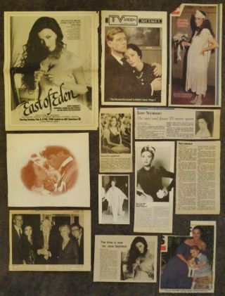 Wonderful Large JANE SEYMOUR Clippings Somewhere In Time Dr.  Quinn 3