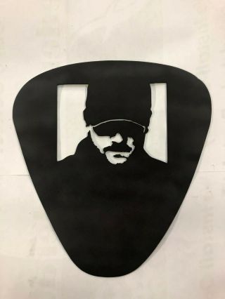 Eric Church Guitar pick metal wall sign for studio or music room 3