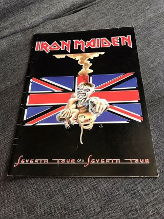 Iron Maiden - Seventh Tour Of A Seventh Tour - Programme 1988
