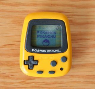 Nintendo Pokemon Pocket Pikachu Virtual Pet Game Pedometer 1998