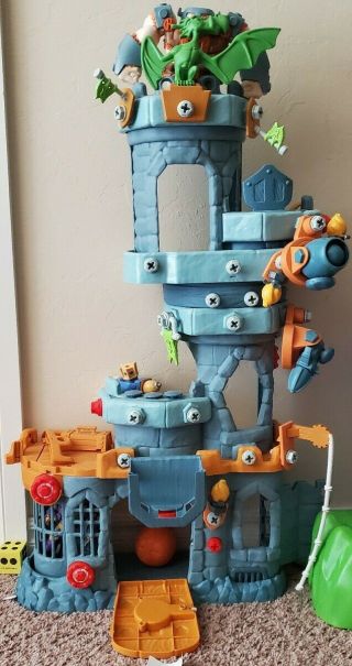 Little Tikes Kingdom Builders Hex Castle Complete Playset Crow Debar O 
