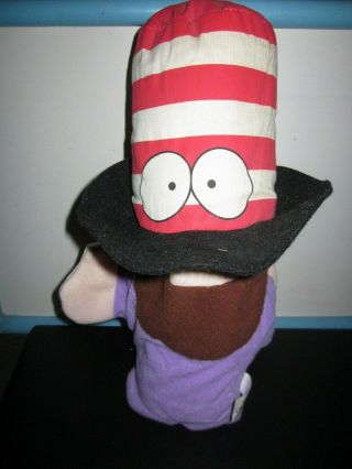 Rare South Park 13 " Mr.  Hat Hand Puppet Plush Toy Doll Figure By A La Carte