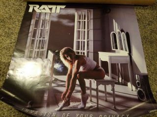 Ratt Invasion Of Your Privacy Rare Promotional Poster
