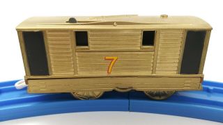 custom Golden Toby Thomas & friends trackmaster motorized train youtube 1997 3