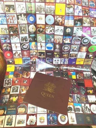 Freddie Mercury Queen - Rare Large Poster And Book 1992 Memorabilia