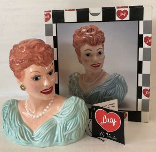 1996 " I Love Lucy " Collectible Coin Bank By Vandor