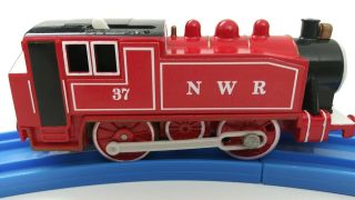 Custom Red Rosie 37 NWR Thomas & friends trackmaster motorized train youtube 3