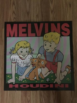 Melvins " Houdini " Promo Poster (atlantic Records) 