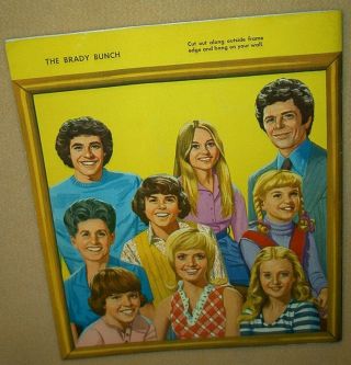 The Brady Bunch - 1973 Sticker Fun coloring book by Whitman 2