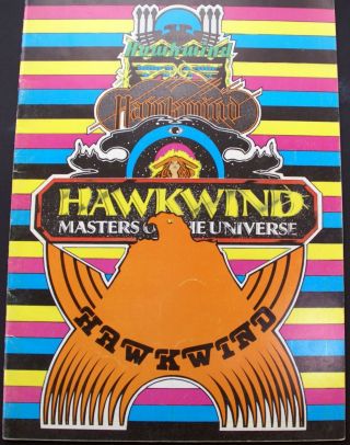 Hawkwind Program Masters Of The Universe Uk Tour 1979
