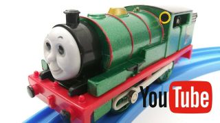 Custom " 60 Years " Percy Thomas & Friends Trackmaster Motorized Train Youtube
