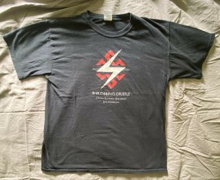 Throbbing Gristle T - Shirt L Vintage 2009 Tour : Psychic Tv Coil Industrial
