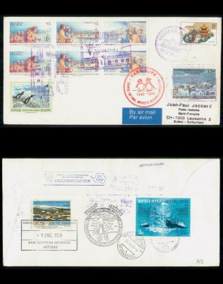Mayfairstamps China 1989 National Antarctic Research Chile Mixed Frank Uruguay &