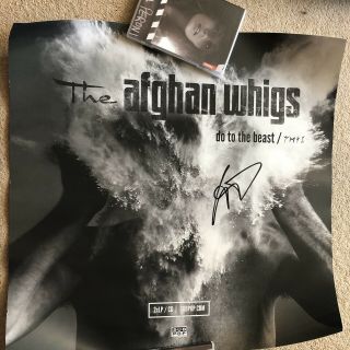 Afghan Whigs - Do The Beast Autographed Large Poster Hand Signed