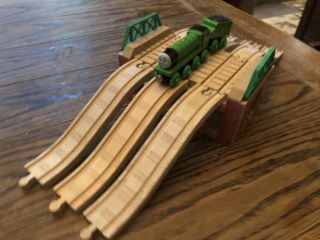Thomas And Friends Wooden Railway Come Out Henry Tunnel Bridge Train With Henry