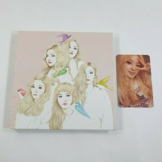 Red Velvet 1st Mini Album Ice Cream Cake Cd Booklet Irene Photocard K - Pop Opened