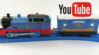 Custom High Speed Light - Up Thomas & Friends Trackmaster Motorized Train Youtube