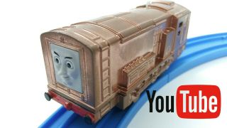 Custom Bronze Diesel Thomas & Friends Trackmaster Motorized Train Youtube 2012