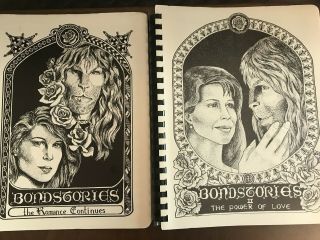 Beauty And The Beast Tv Show Fanzine Bondstories 1,  2,  3,  And 9