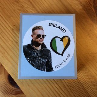 Nicky Byrne - Newbridge Silverware - Eurovision 2016 - Microphone Badge