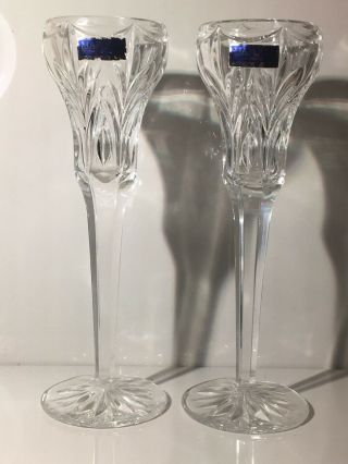 Marquis Waterford Crystal Champagne Wine Flutes Set Of 2
