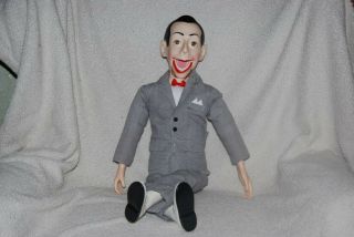 1989 Pee Wee Herman 26 " Ventriloquist Doll By Matchbox,  Pee Wee 