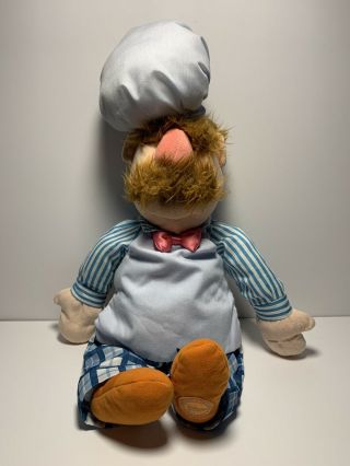 Disney Store Muppets Most Wanted Swedish Chef 21 " Plush Doll Stuffed Animal Rare