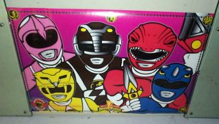 Power Rangers Mighty Morphin Vintage Poster Only One