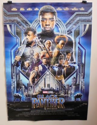 Black Panther Marvel Movie Giant Poster 2017 27  X 38.  50