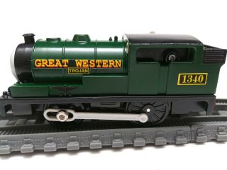Gw 1340 Trojan (percy) Thomas & Friends Trackmaster Motorized Customized Train.