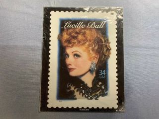 I Love Lucy Lucille Ball Vintage Stamp Tv Show Hollywood Icon Metal Sign