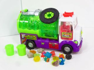 The Trash Pack Sewer Truck Trashies Garbage Playset Purple Green Vehicle Moose
