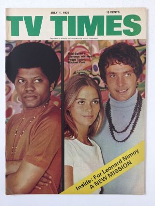 1970 The Mod Squad Tv Times Week Guide Regional Australia