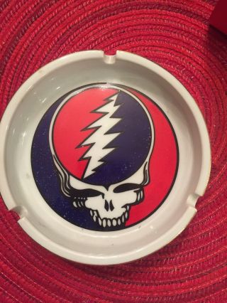Grateful Dead Ashtray Authentic Steal Your Face