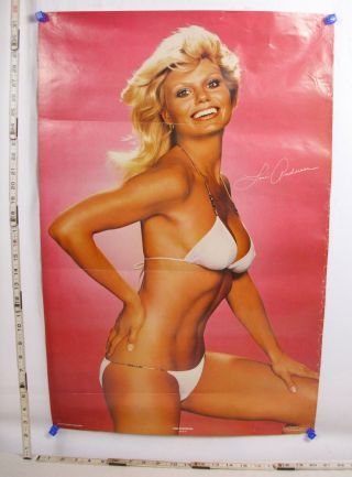 Loni Anderson Wkrp Cincinnati Pin Up Poster 1978 White Bikini