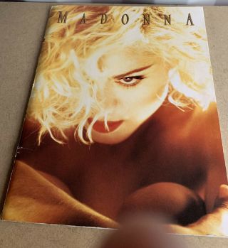 Madonna Blonde Ambition Tour Programme 1990