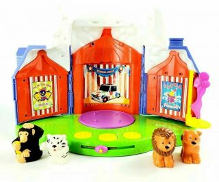 Backyardigans Bobblin Big Top Circus Toy Play Set & Animal Figures 2006 Mattel 2