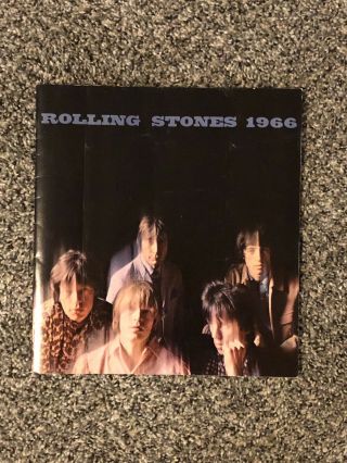 Rolling Stones 1966 Aftermath Tour U.  S.  Concert Program Book Booklet