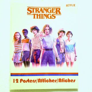 Netflix Stranger Things Season 3 12 - 8 1/2 " X11 " Poster Book In Plastic