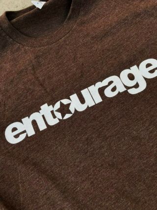 Entourage Tv Show Final Season T - Shirt Size S Cast And Crew Hbo Los Angeles