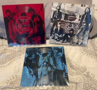 Beatles Flexi Disc Set Of 3 From Musicland 1982 Vinyl Records