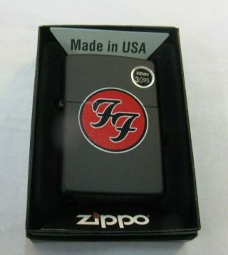 Foo Fighters Zippo Lighter Authentic 2018 Licensed Rock N Roll