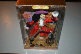 Disney Captain Hook 12  Doll 1999 Masters Of Malice 1st In Series Mattel.